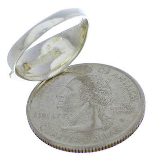 Turquoise Sterling Silver Jewelry Southwest Ring Size 6-3/4 MX22415